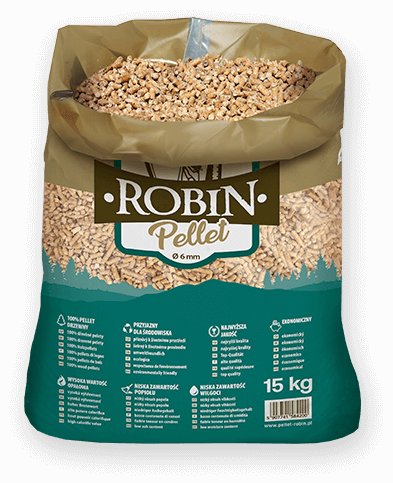 worek pelletu opałowego Robin do kupienia w Stepnicy lub sklepie internetowym